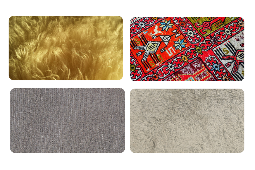 Teppichreiniger für verschiedene Teppicharten